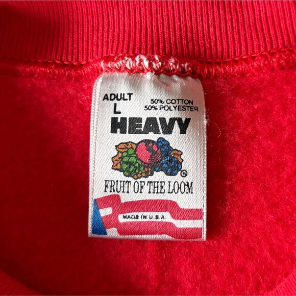 Vintage Nebraska Sweatshirt Cornhuskers Back to Back National Champs 94-95 Large - Picture 5 of 10